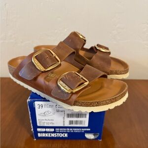 Birkenstock Big Buckle sandals size 39